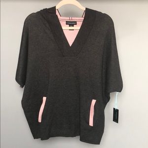 Cynthia Rowley Activewear Hooded Sweater